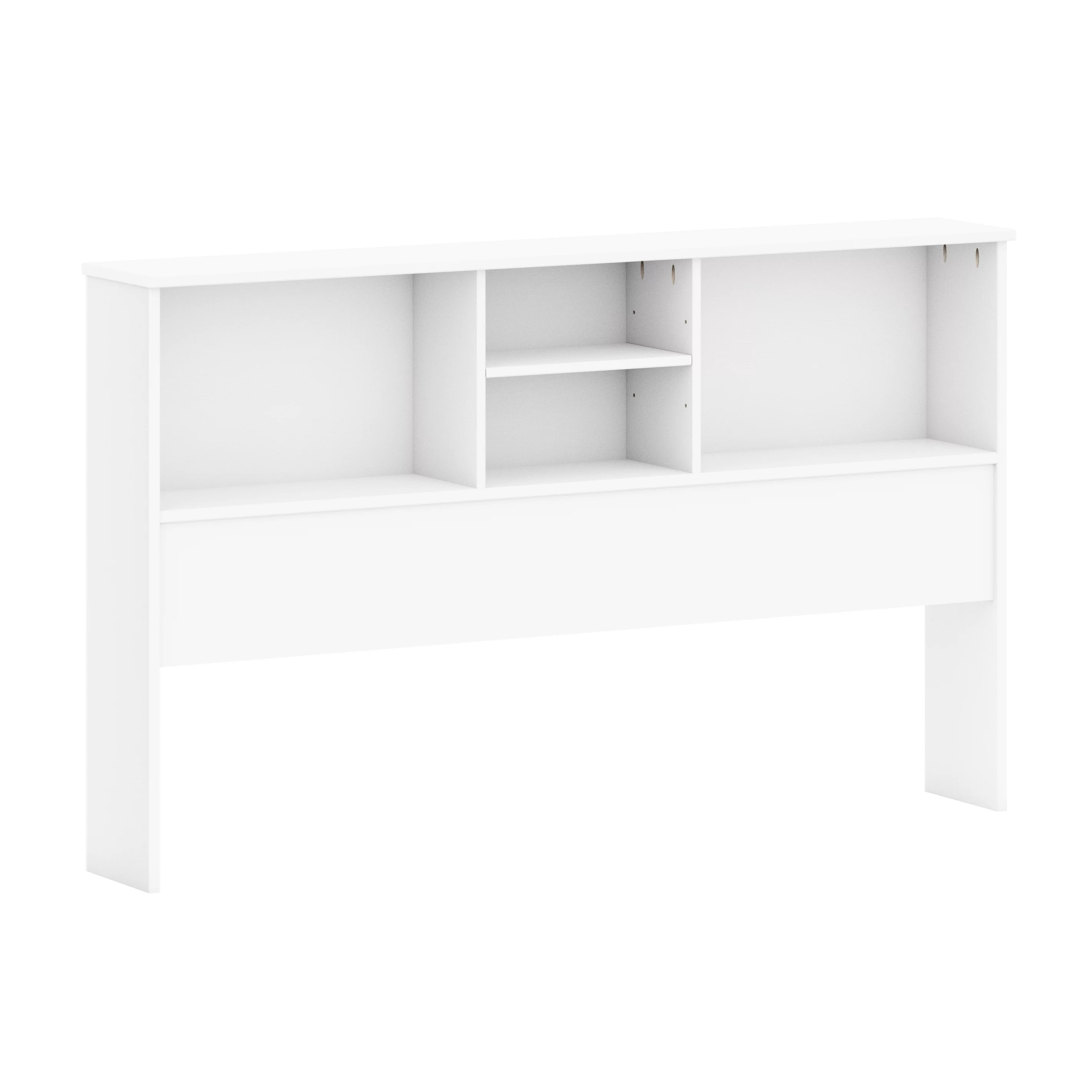 Palace Imports, Inc Palace Imports 100% Solid Wood Kansas Full Size Bookcase Headboard Java Stained