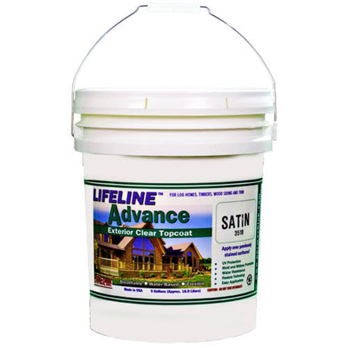 Perma-Chink Lifeline Advance Five Gallon Pail - Satin