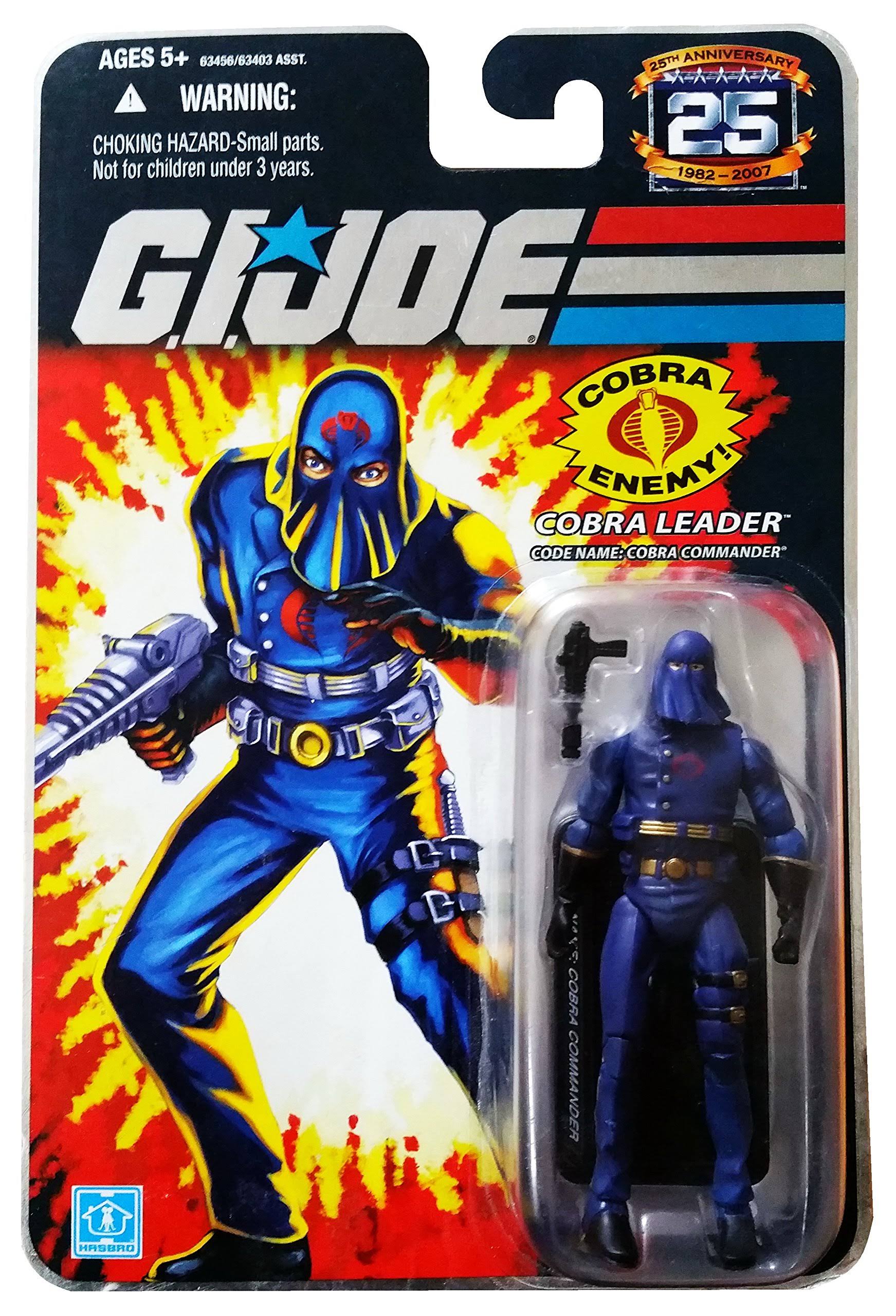 Hooded Cobra Commander Cobra Leader Gi Joe 25th Anniversary Action Figure - Avayadevconnect