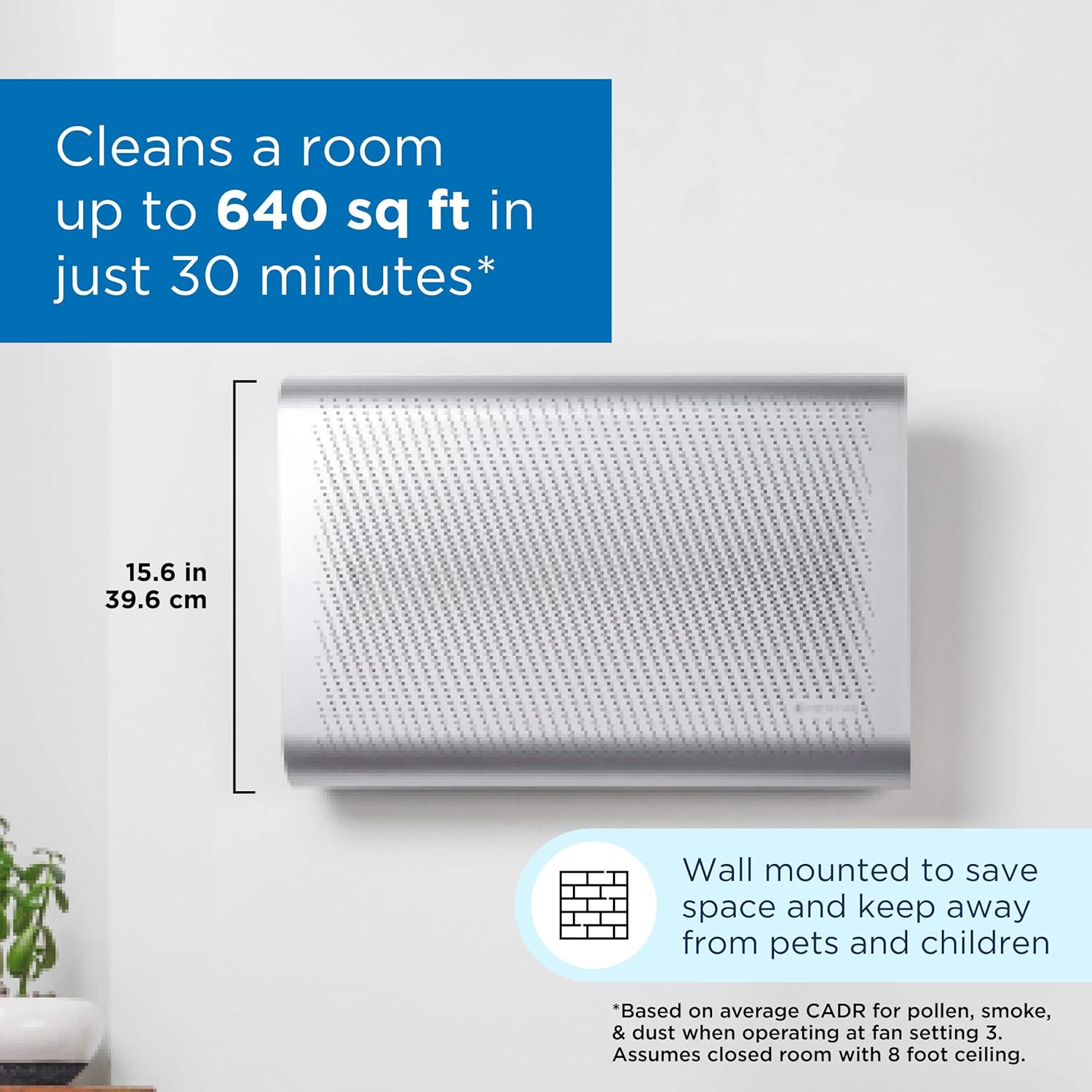 Medify Air MA-35 Air Purifier with H13 True HEPA Filter | 500 sq ft Coverage | for Allergens, Wildfire Smoke, Dust, Odors, Pollen