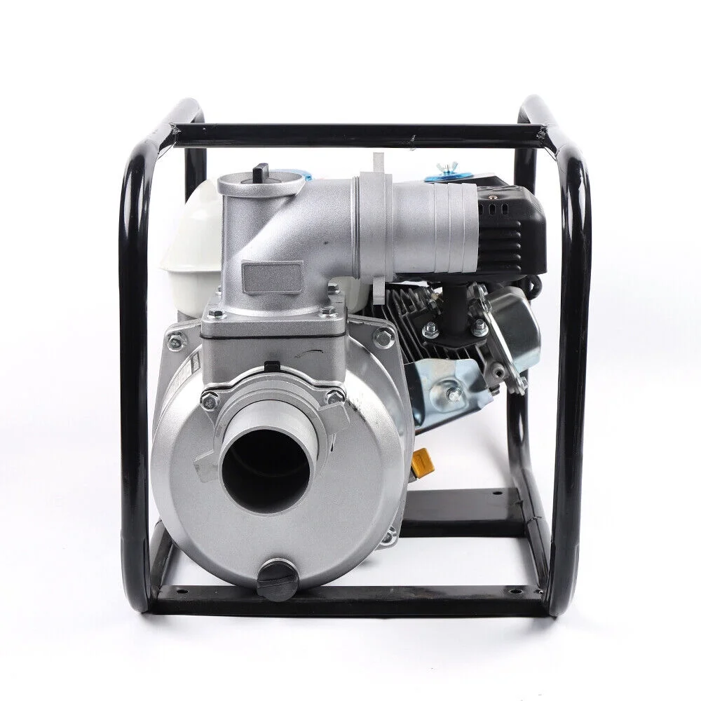 Portable Gasoline Water Pump 210CC 7.5HP High Pressure Transfer Agricultural Irrigation