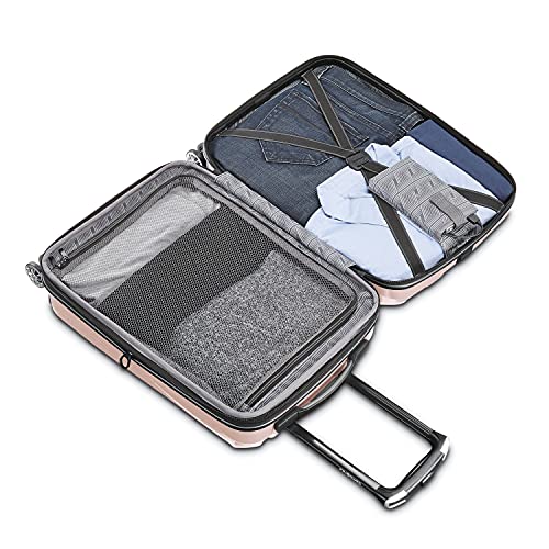 Samsonite Centric 2 Hardside Expandable Luggage with Spinner Wheels, Black, Carry-On 20-Inch