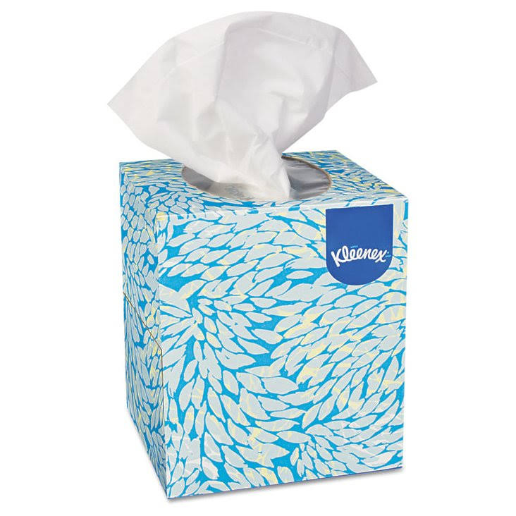 Kleenex 21270CT Boutique White Facial Tissue, 2-Ply, Pop-Up Box, 95/Box, 36 Boxes/Carton