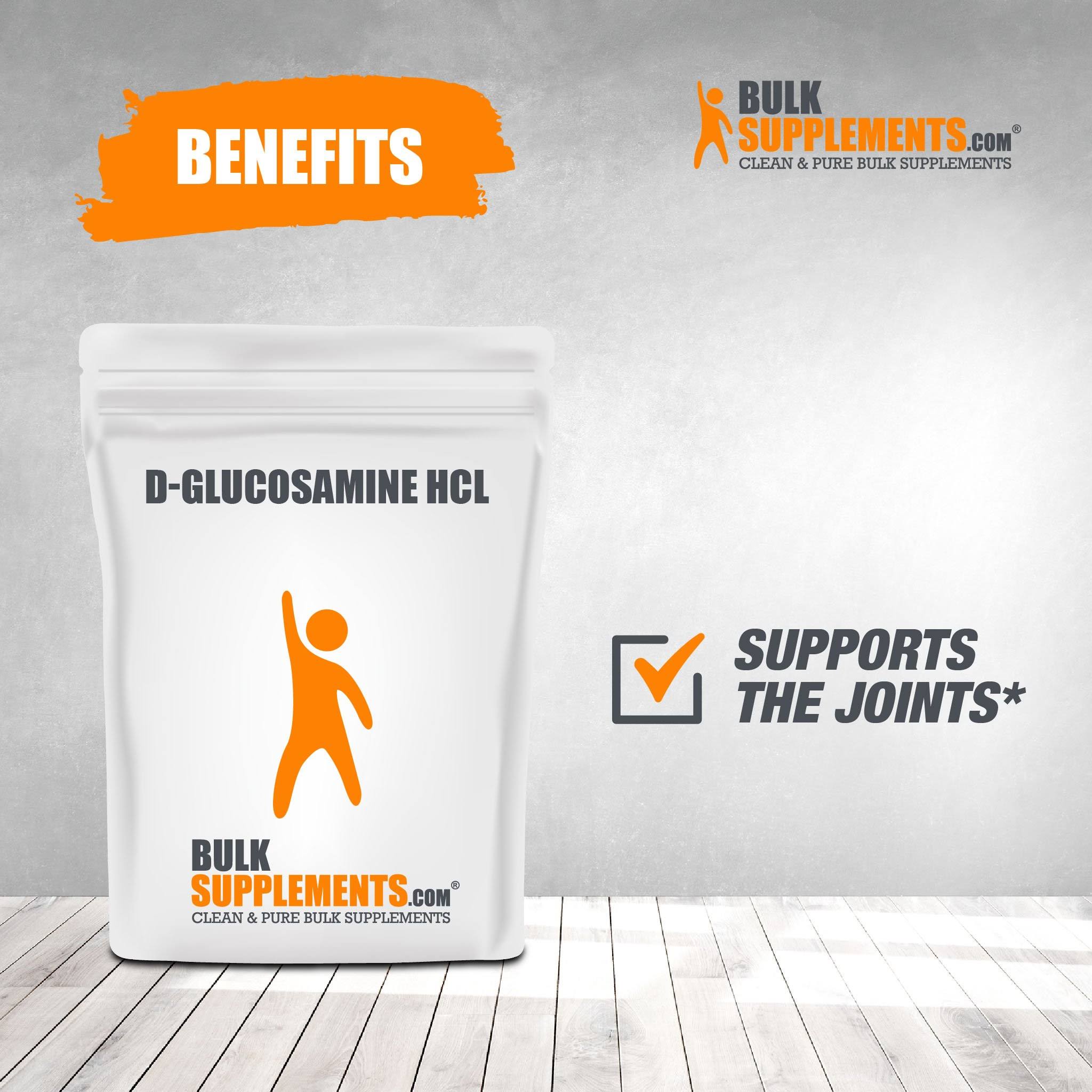 Bulksupplements Pure Glucosamine HCL Powder (5 Kilograms)
