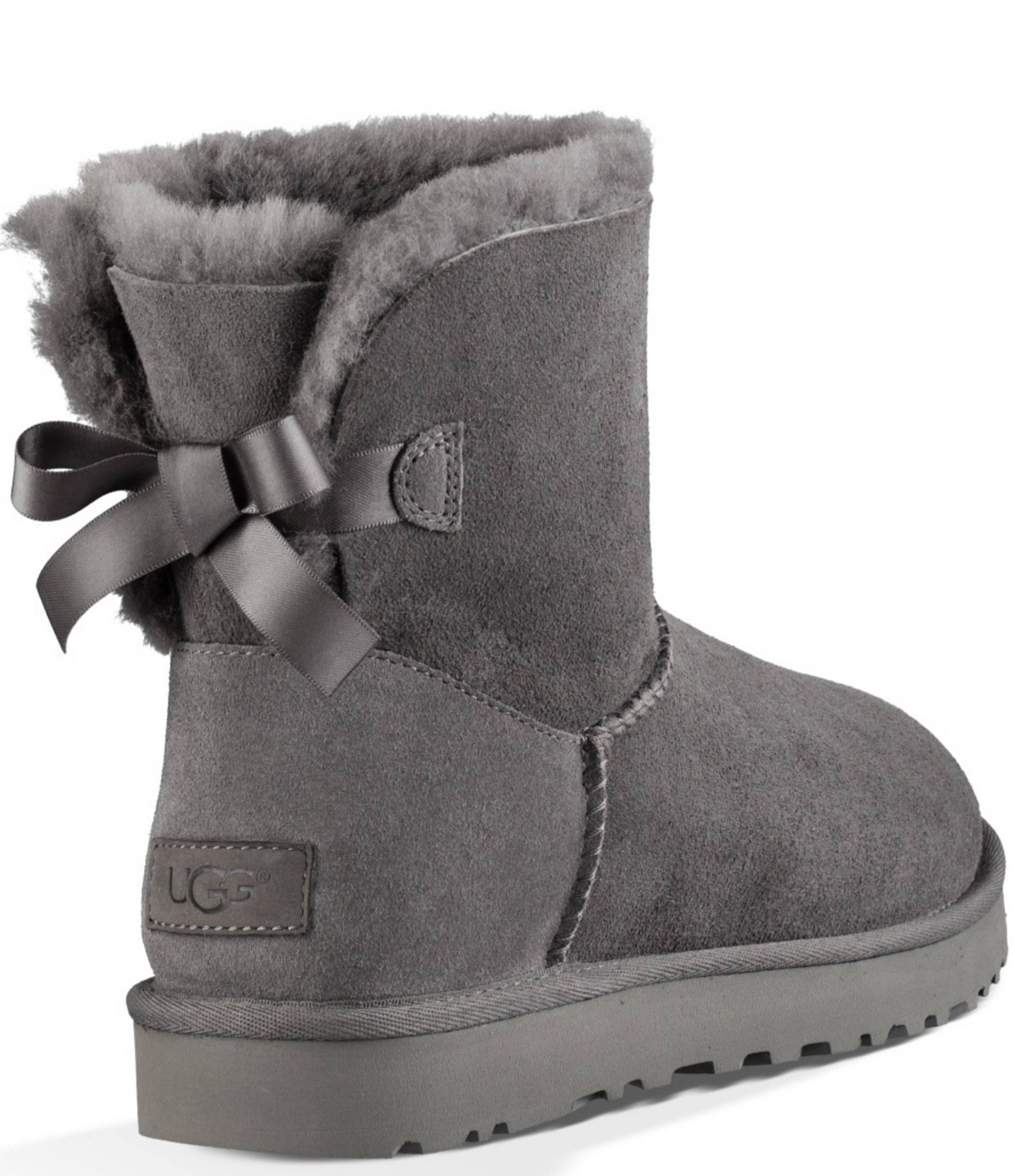 Ugg Mini Bailey Bow II Caribou / 10