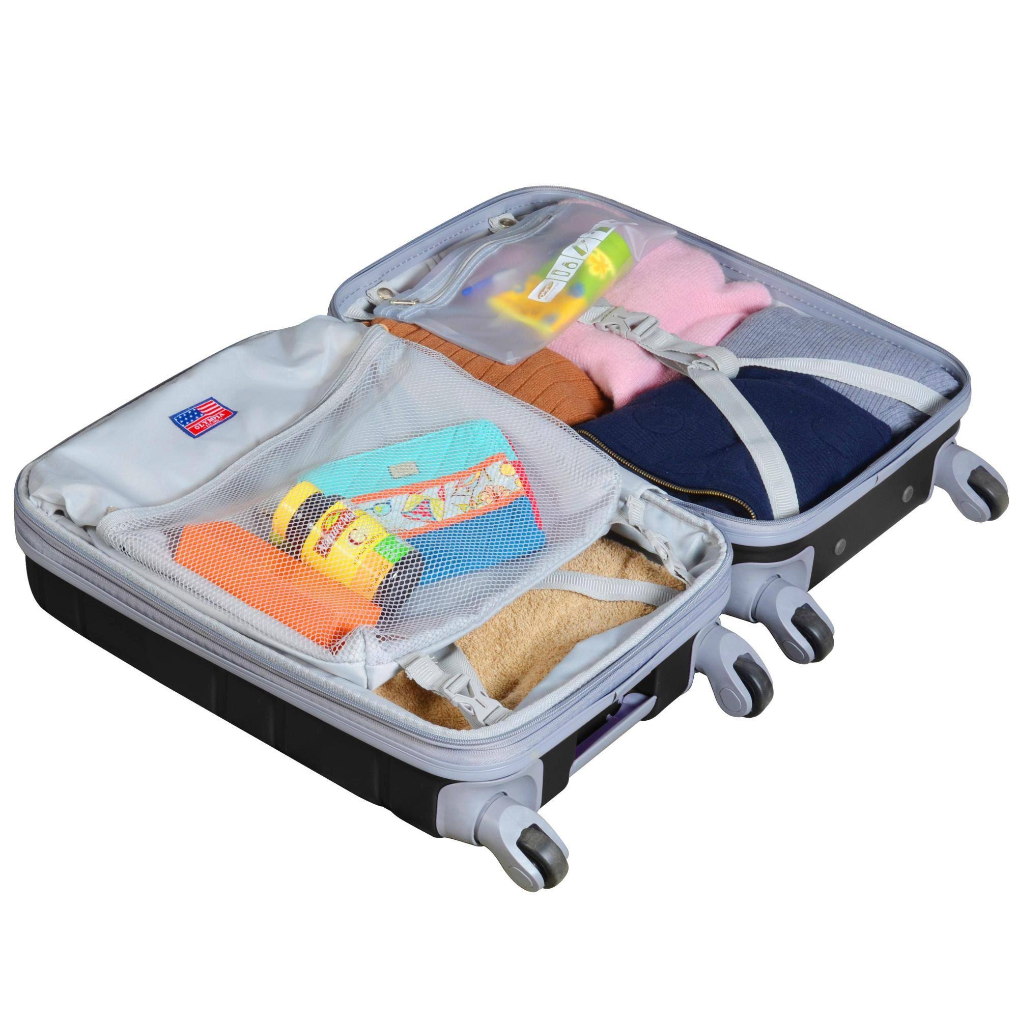 Olympia Denmark 21x22 Carry-On Spinner, Purple
