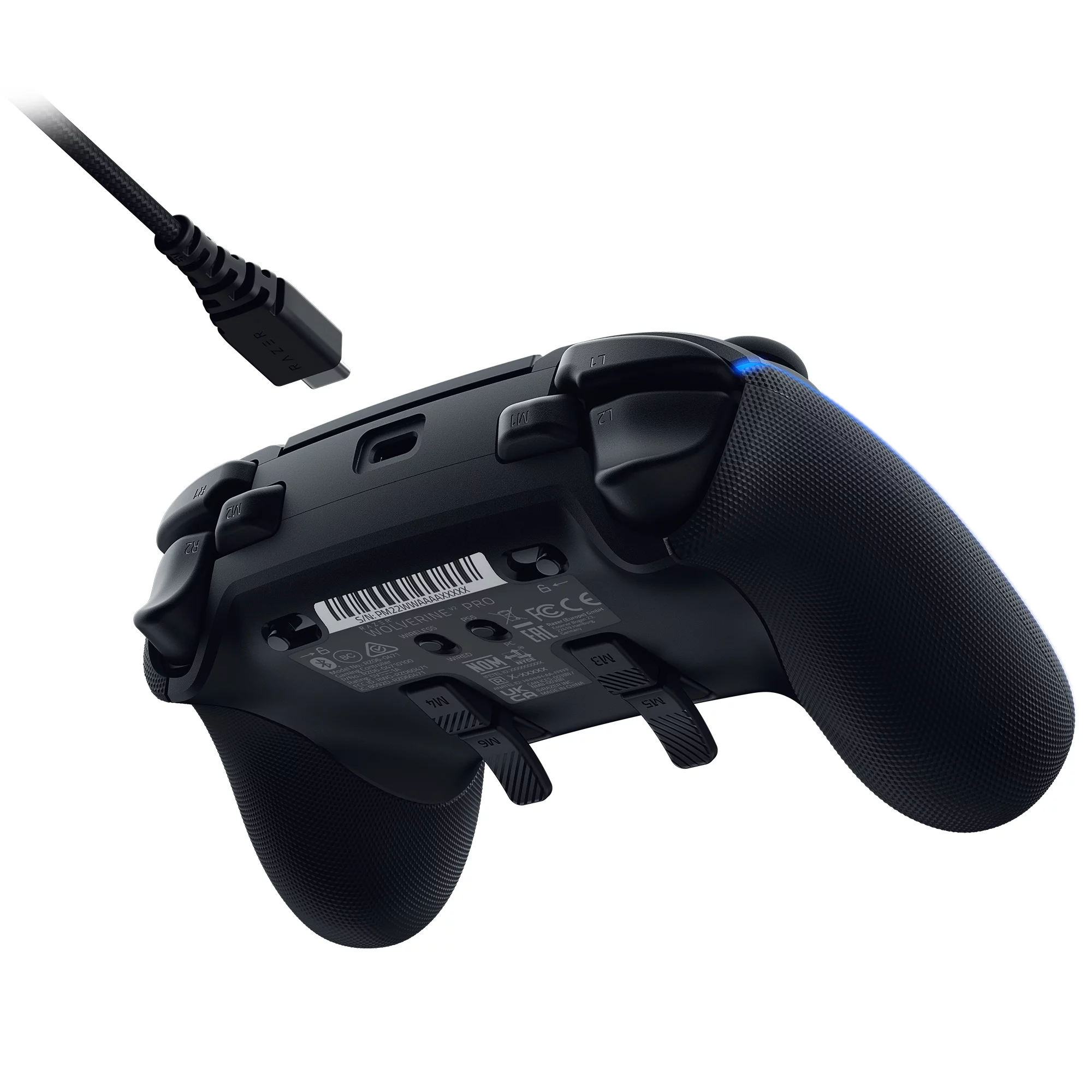 Razer Wolverine V2 Pro Wireless Gaming Controller for PlayStation 5 / PS5, Mecha-Tactile Buttons, Chroma RGB, Black - Radiant Selections