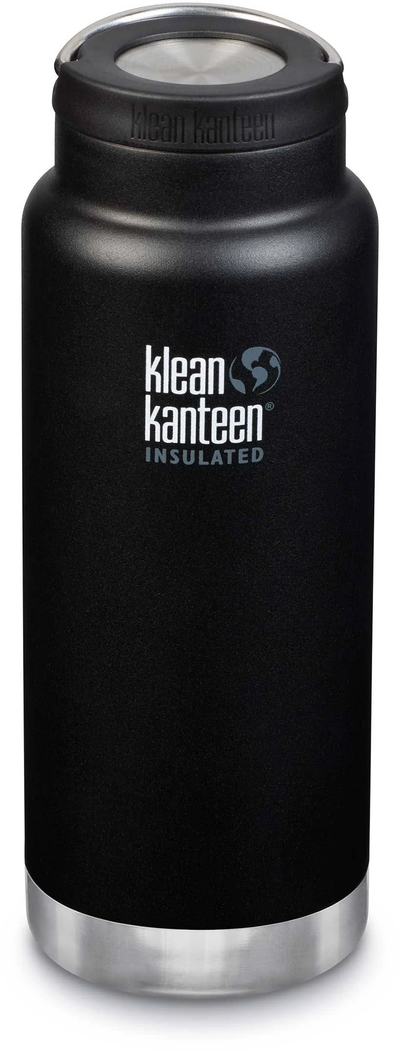 Klean Kanteen TKWide 946ml Insulated Bottle Loop Cap Brushed Stainless