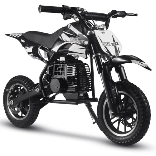 MotoTec DB-01 50cc 2-Stroke Kids Gas Dirt Bike Blue