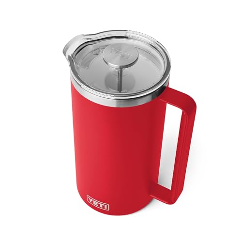 YETI Rambler French Press Coffee Maker, with GroundsControl Filter
