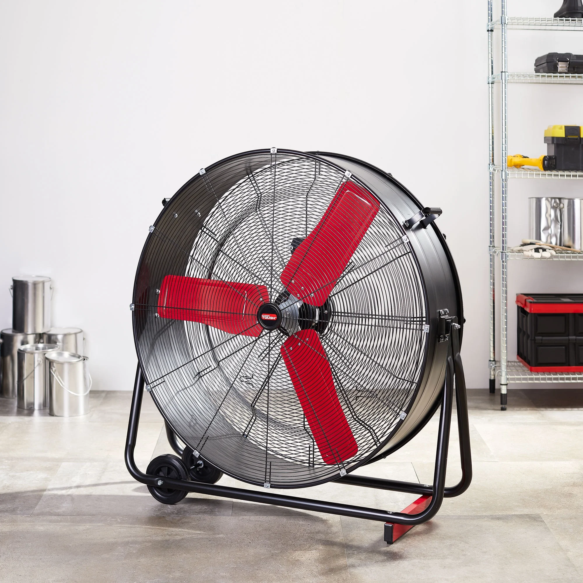Hyper Tough New High Velocity 24 inch Tilted Drum Fan