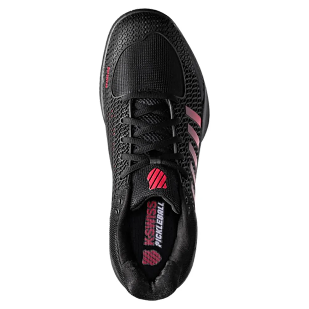 K-Swiss Men`s Express Light Pickleball Tennis Shoes Black and Lollipop (  10   ) - Curated Treasures Market