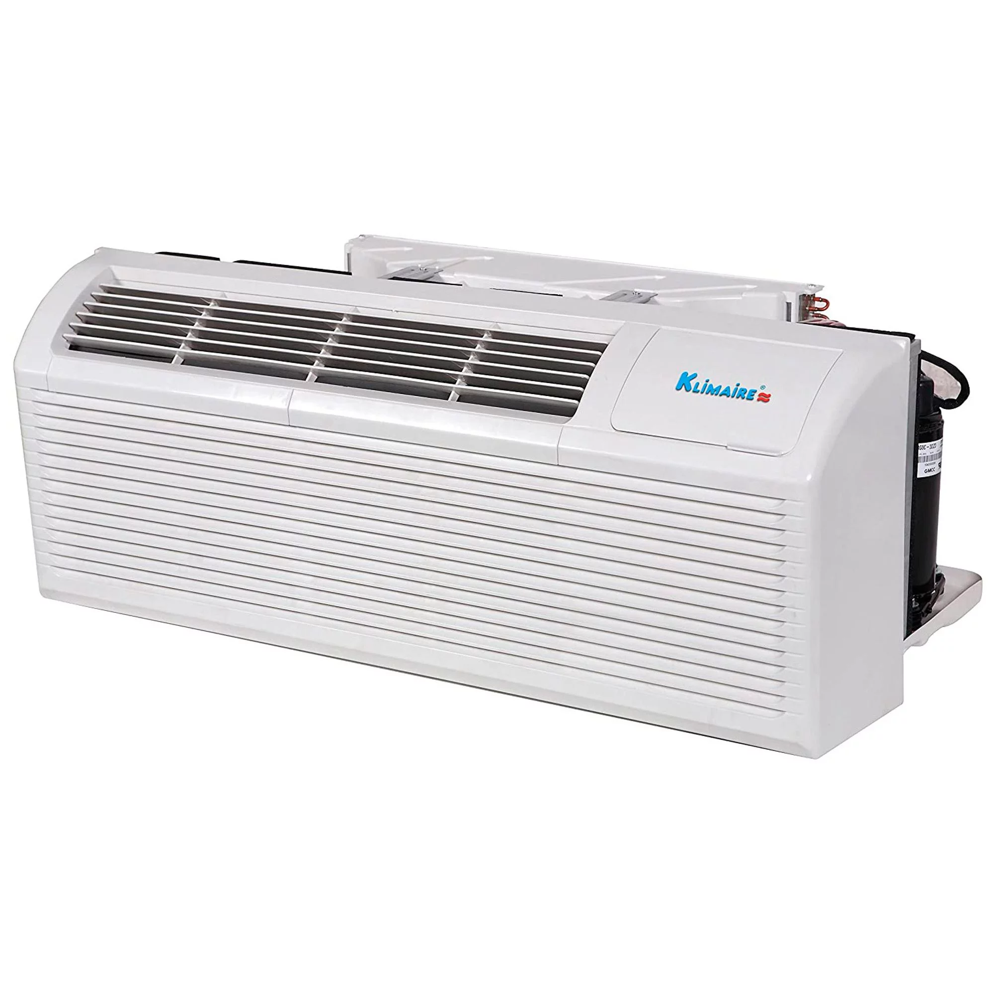 Klimaire PTAC 15,000 Btu Air Conditioner Heat Pump with Remote Control & 5 kW Electric Heater -230V