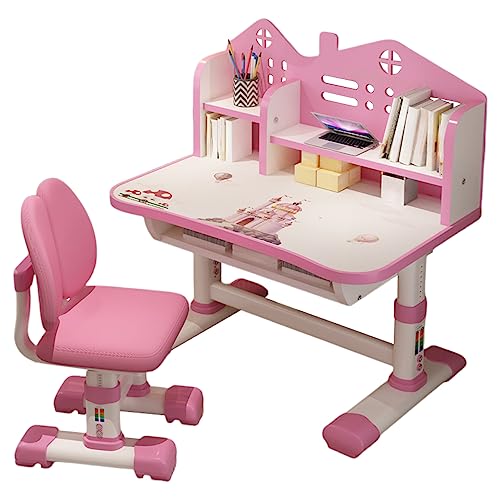 Kids Study Desk and Chair Set Children Desk