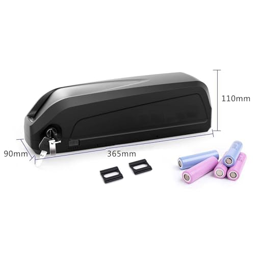 E-Bike Battery 48V 36V Lithium ion Battery 10AH 12.5AH 15AH Rechargeable Battery with Charger and USB Port for 50W-750W Motor Conversion Kit