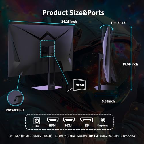 25 Inch Portable TV - Smart Touch Screen with Google Play, Android 14, Qualcomm 8G RAM+128G Storage, 1080P Smart Handy TV with 8MP Camera and Battery
