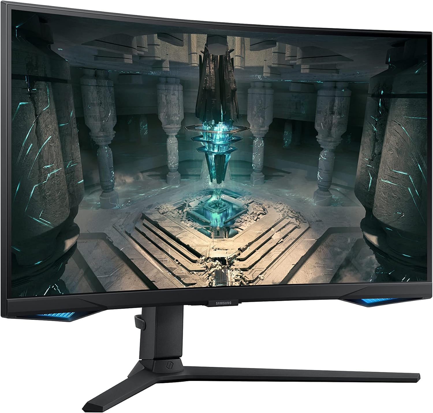 Samsung Odyssey G6 LS27BG650EUXXU 27" Curved Smart Gaming Monitor with Speakers - QHD 2560x1440, 240Hz