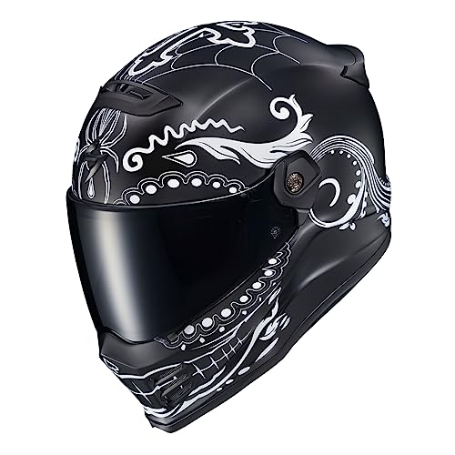 ScorpionEXO Covert FX Full Face Adult Motorcycle Helmet Street Fighter Style with Bluetooth Ready Speaker Pockets DOT ECE 22.06 Approved Unisex