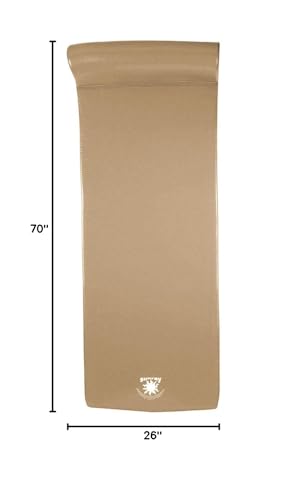 TRC Recreation White Ultimate Foam Pool Float, Made in USA