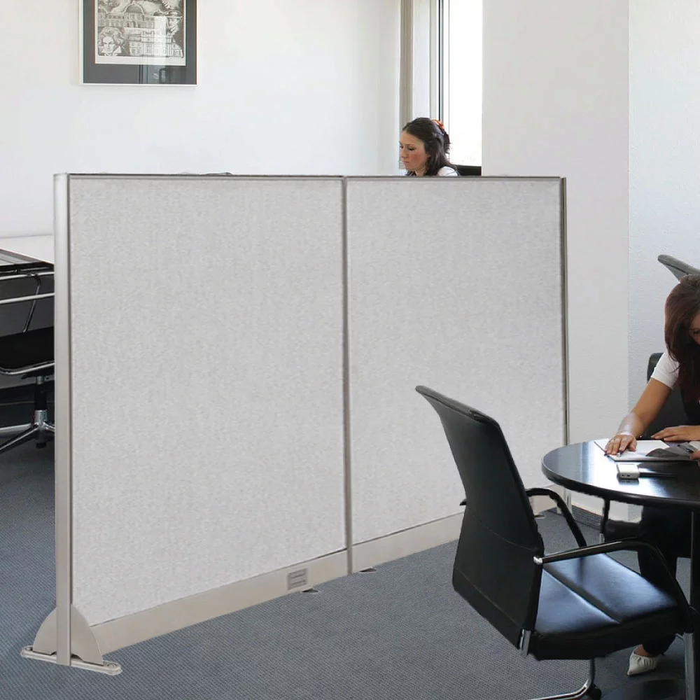 GOF 114"W x 72"H Wall Mounted Office Partition Cubicle Panel Room Divider