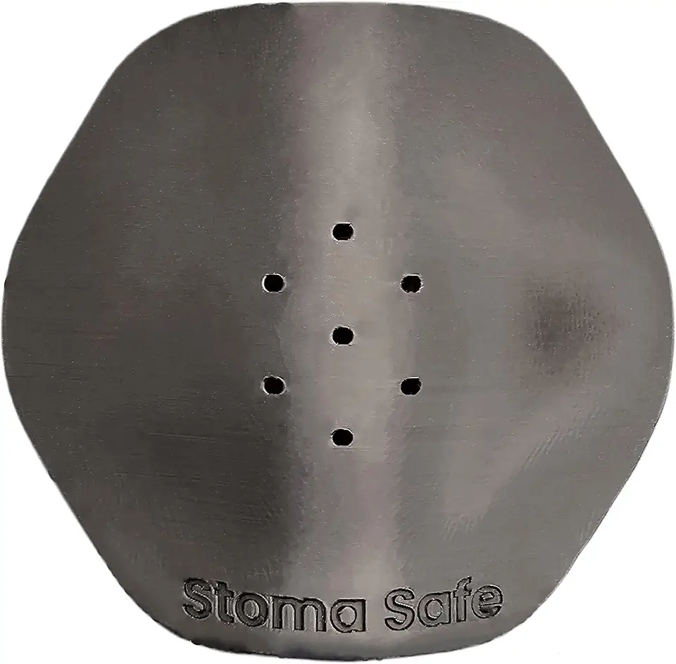 StomaSafe | Stoma Protector | Stoma Shield | Ostomy Protector | Protective Hernia | Ostomy Bag (Black) - Kansas Nuitrition - HNZSDS