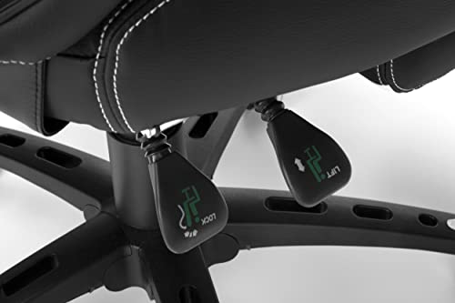 RESPAWN 110 Pro Gaming Chair - Gaming Chair with Footrest, Reclining Gaming Chair, Video Gaming Computer Desk Chair, Adjustable Desk Chair
