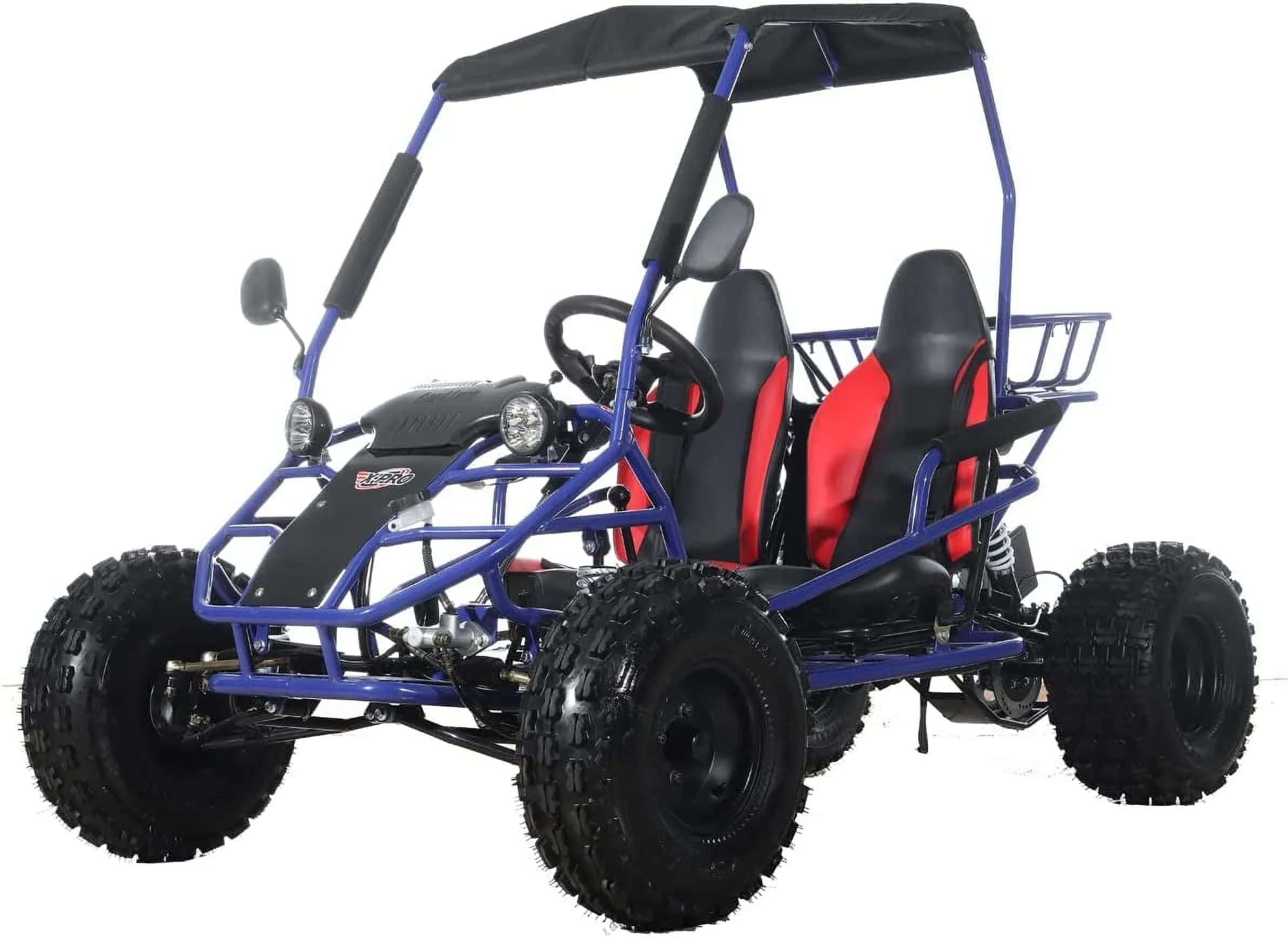 X-Pro Brand New 125cc Gas Powered Go Kart 3 Semi-Automatic Transmission w/Reverse Big 18/19 Wheels