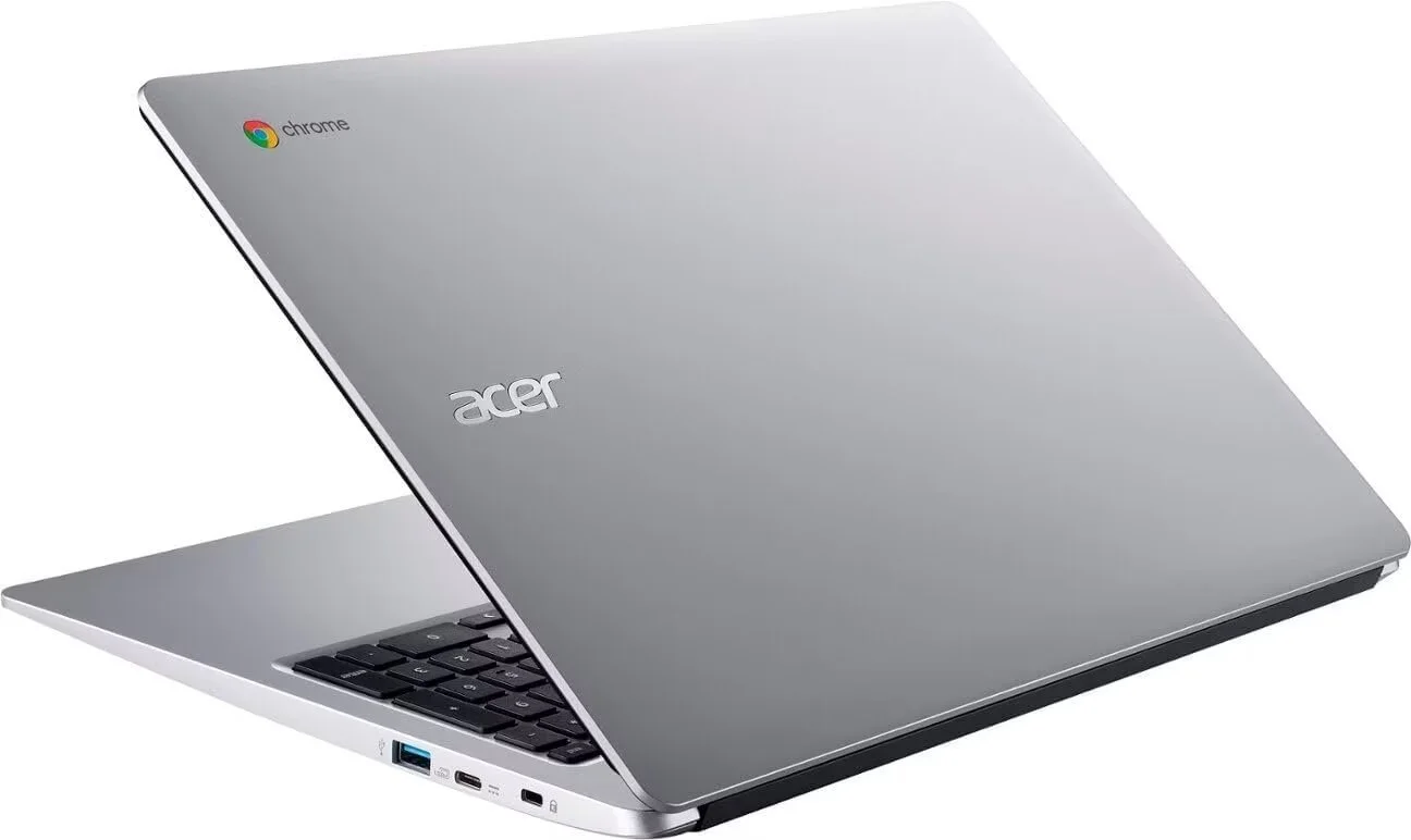 Acer 15.6" Chromebook 315 Laptop, Intel Celeron N4020, 4GB RAM, 64GB eMMC, Intel UHD Graphics 600, Wi-Fi, Bluetooth, Chrome OS, Notebook with USBHUB