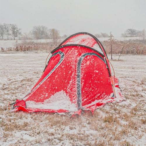 Geertop Portable 2 Person 4 Season Tent Waterproof Backpacking Tent Double Layer All Weather for Camping Hiking Travel Climbing Mountaineering