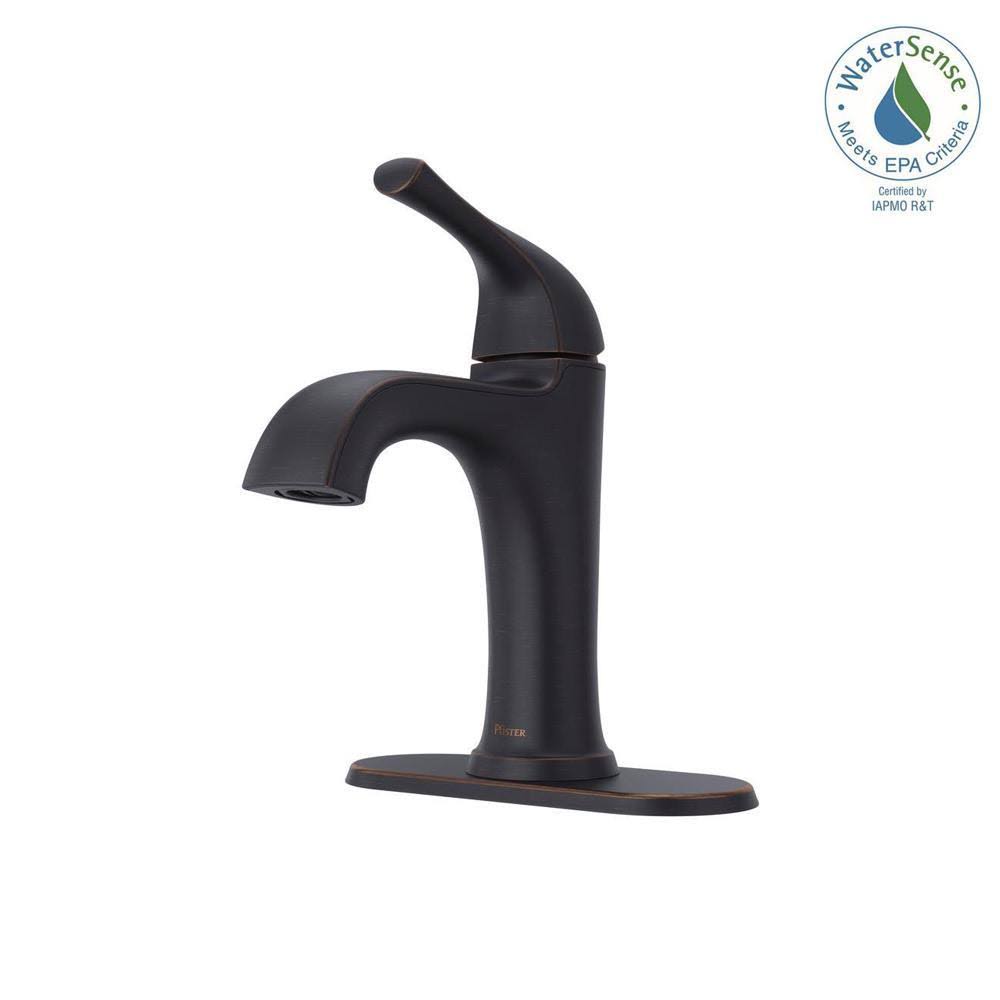 Pfister Ladera Centerset Single-Handle Bathroom Faucet Tuscan Bronze