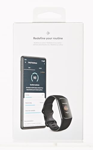 Fitbit Charge 5 Advanced Health & Fitness Tracker with Built-in GPS, Stress Management Tools, Sleep Tracking, 24/7 Heart Rate and More