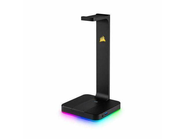 Corsair CA-9011167-NA Gaming ST100 RGB Premium Headset Stand 7.1 Surround Sound