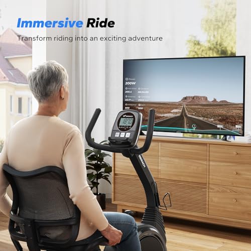 MERACH Recumbent Exercise Bikes for home, Light Commercial High-end Recumbent Bike for Seniors Adults