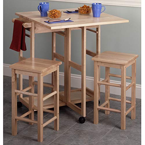 Winsome Suzanne Space Saver Set, for Kitchen, 33", Coffee