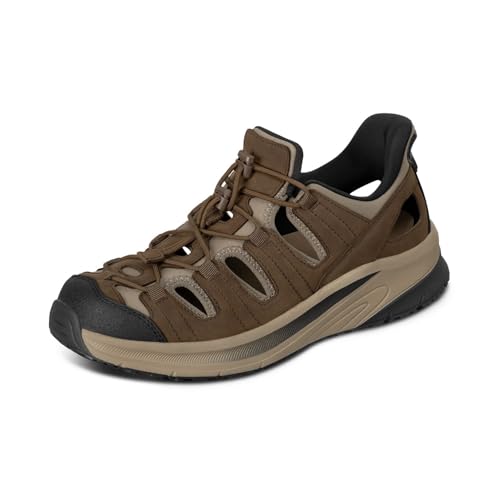 Orthofeet Men's Orthopedic Saturn Hands-Free Slip-On Sandals