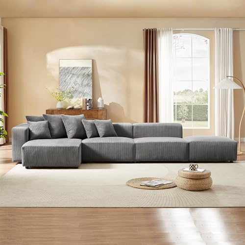 122.8" Curved Sofa Couch for Living Room