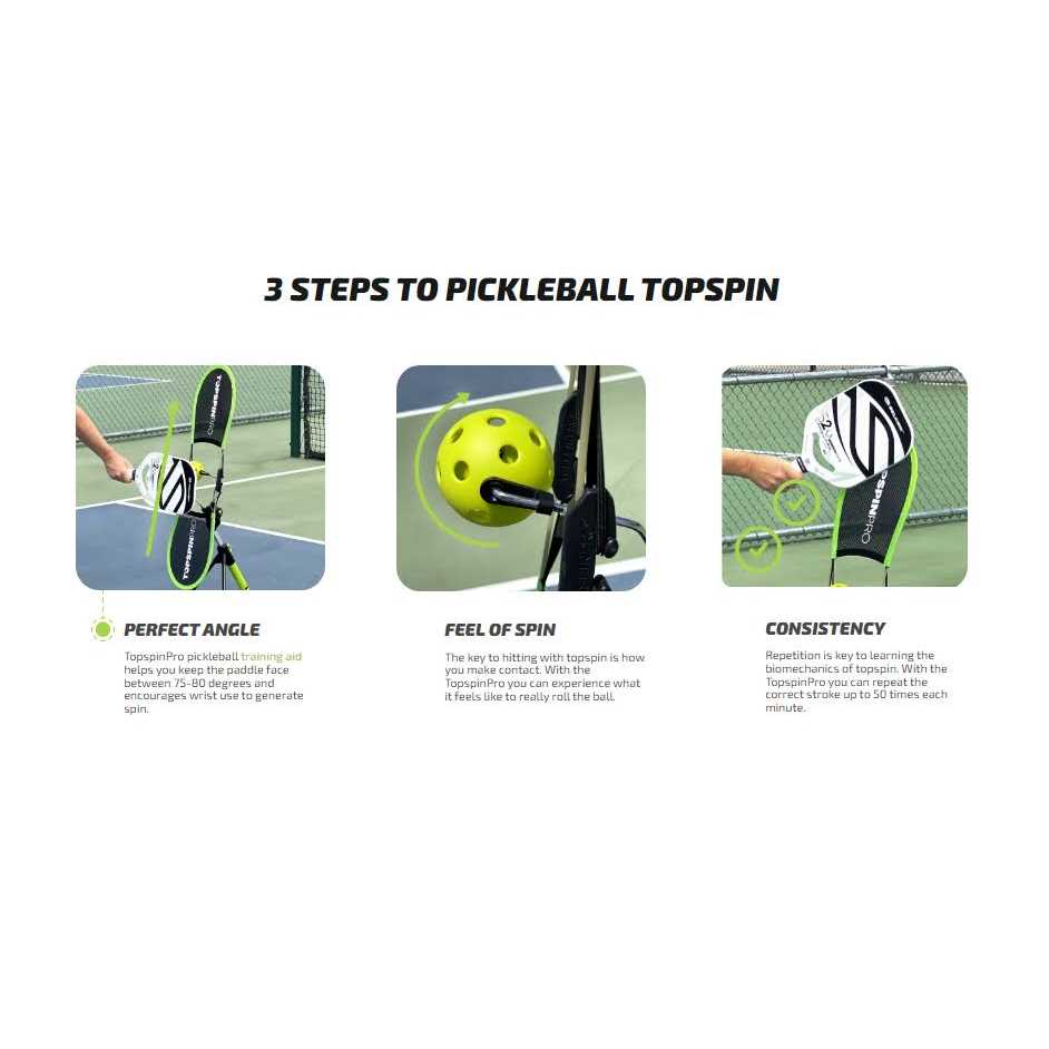 TopspinPro Pickleball Training Aid - Sports Supplies Online Store