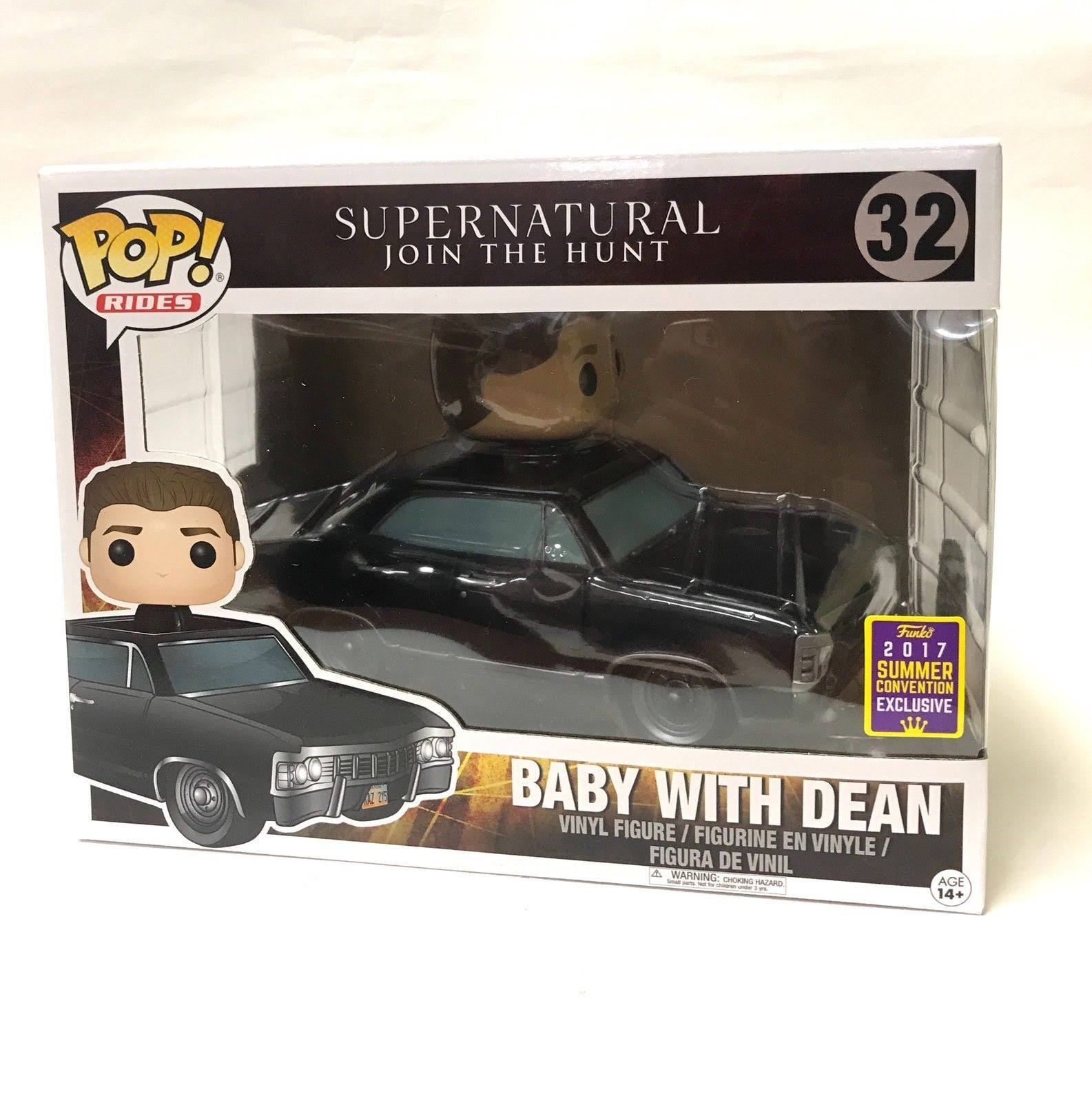 Funko Pop Super Natural Baby W Dean 2017 Summer Convention Exclusive Figure