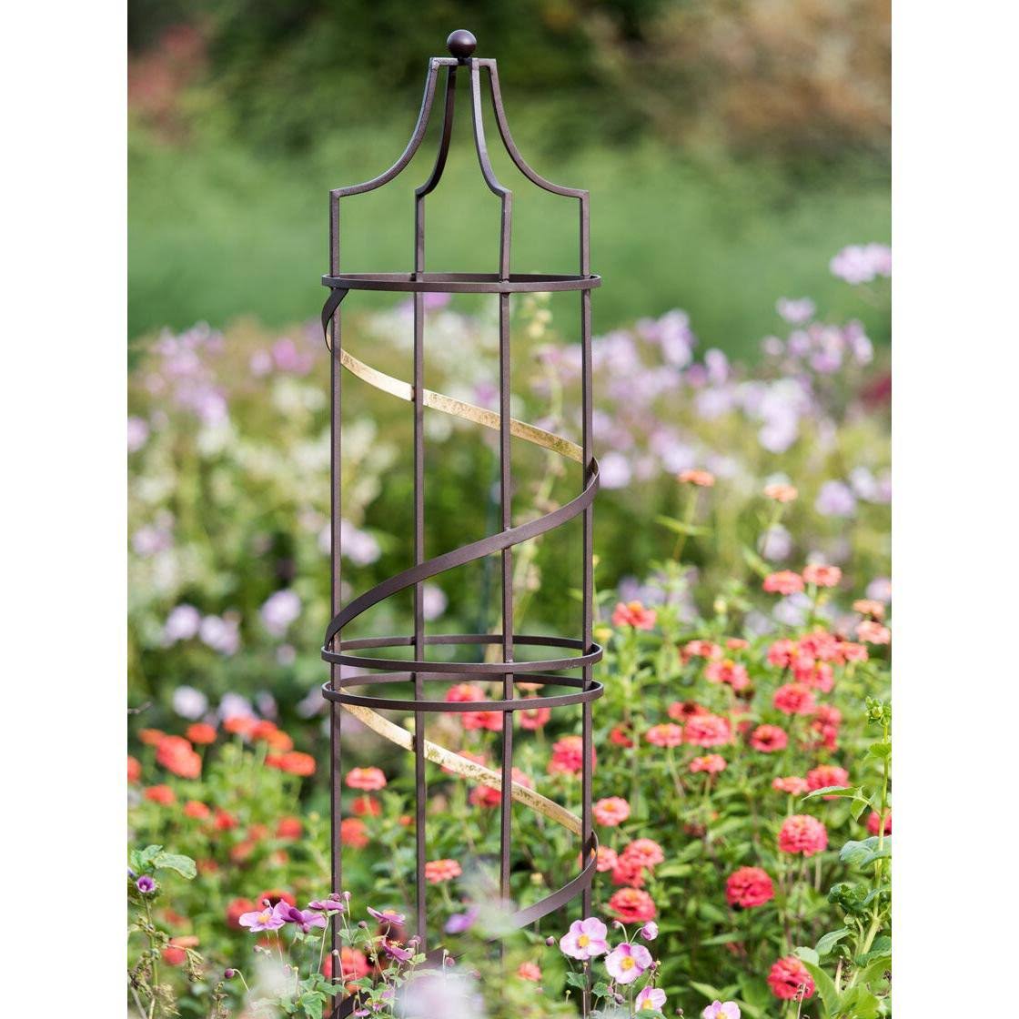 Nocturne Obelisk 6 - Trellises u0026 Obelisks | Gardener&s Supply Company