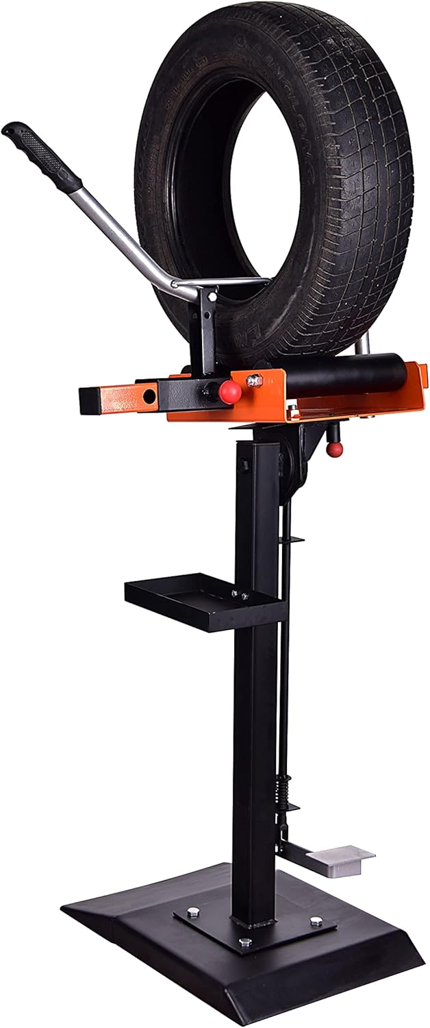 Eisen Spreader3 Manual Tire Spreader Portable Tire Changer with Stand, Adjustable Tire Spreader Tool for Light Truck and Car