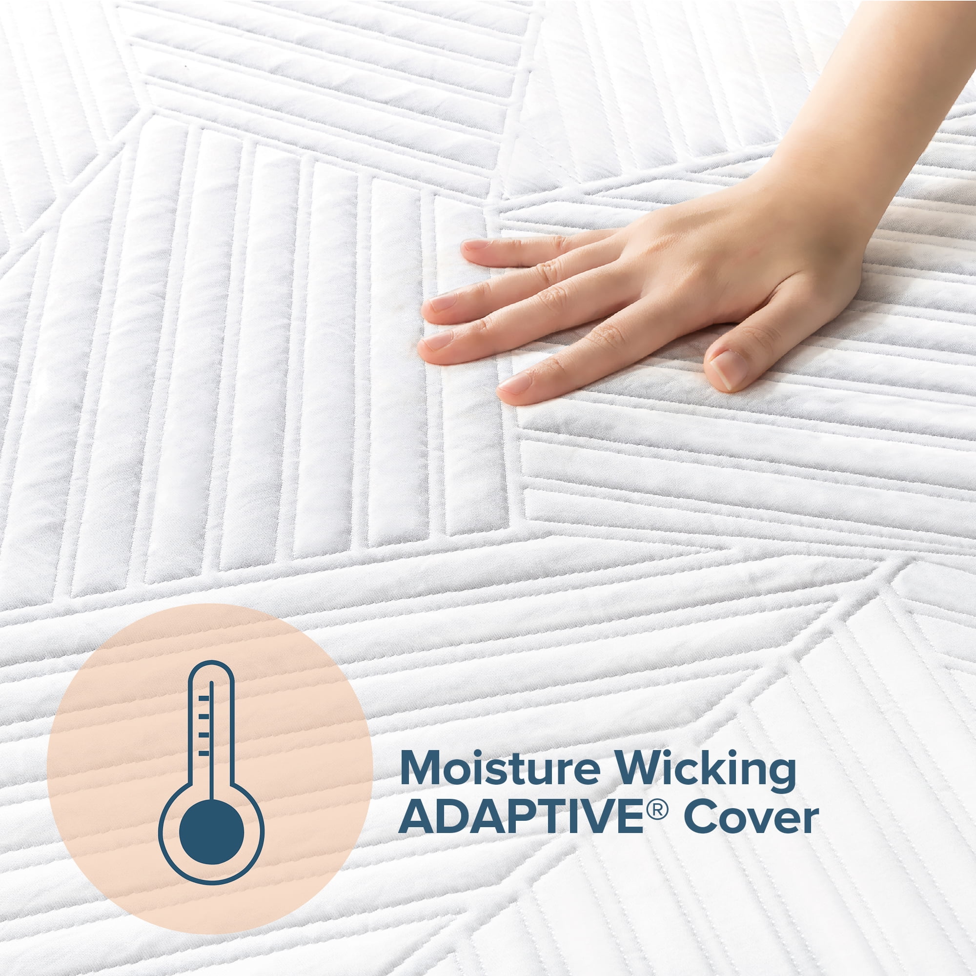 Zinus Cooling Copper ADAPTIVE® 12" Copper Memory Foam Pocket Spring Hybrid Mattress, Twin