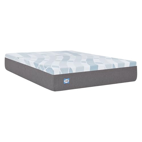 Sealy Dreamlife 12” Hybrid Mattress-in-a-Box, Queen, SealyComfort Gel Memory Foam, SealyResponsive Encased Coils, Surface-Guard Technology