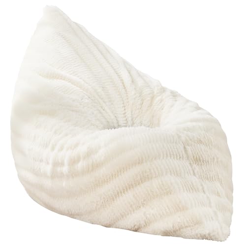 Hobestluk 3 in 1 Bean Bag Chair Giant Bean Bag Chairs Convertible Bean Bag Floor Cushion with Machine Washable Cover