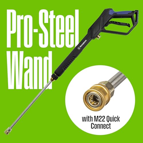Westinghouse WPX3400e Electric Pressure Washer, 3400 Max PSI and 2.0 Max GPM, Brushless Motor, Onboard Soap Tank, Spray Gun and Wand, 5 Nozzle Set