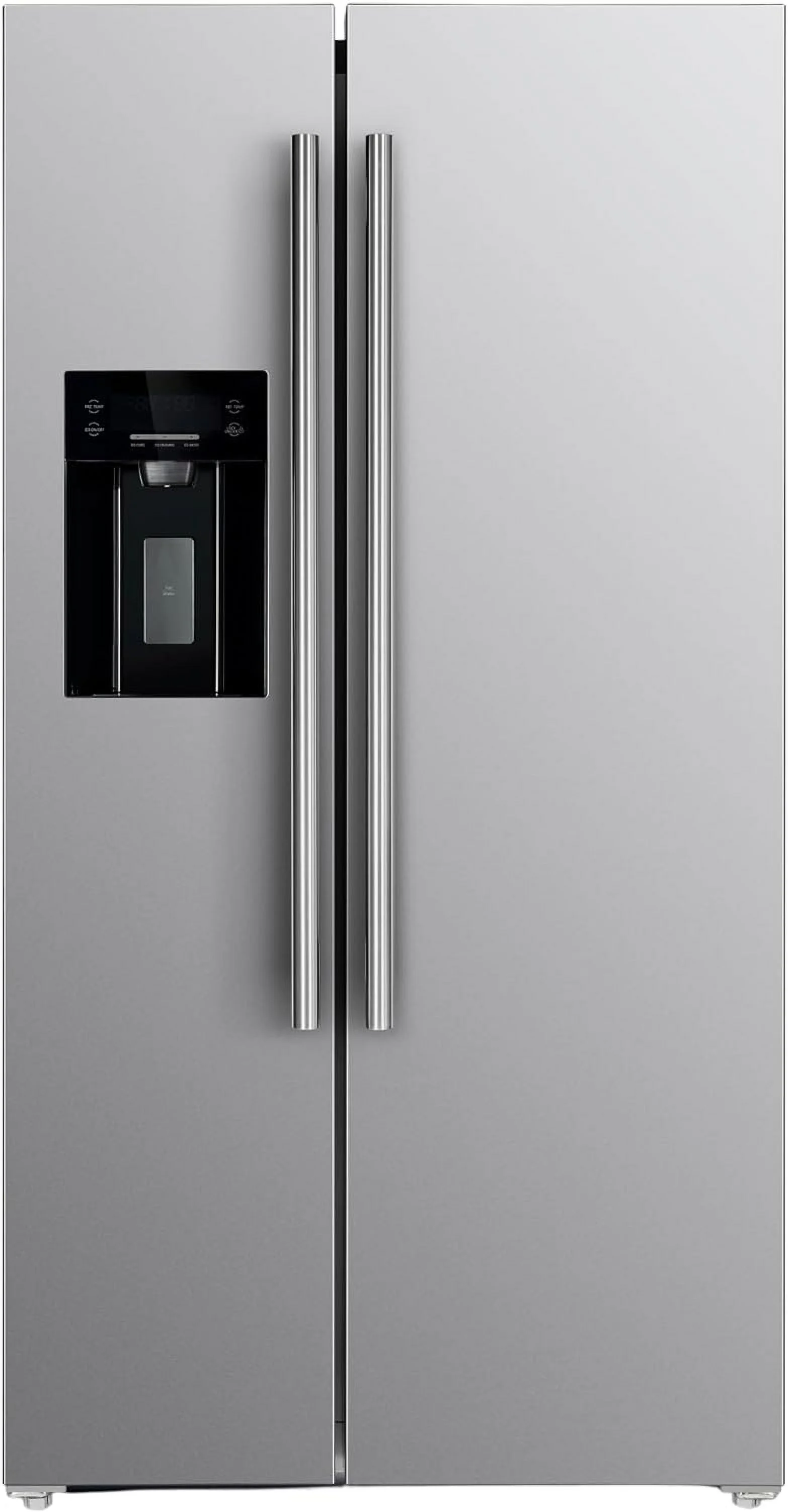 Salerno 36" Side by Side 20 Cu.Ft Stainless Steel Refrigerator with Ice Maker
