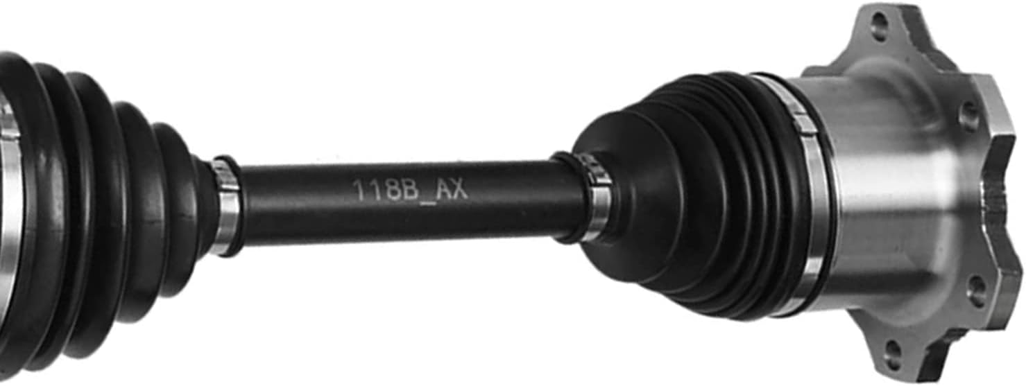 Detroit Axle - 6-Lug 4WD Front CV Axle Drive Shafts Assembly Replacement for Chevy GMC Silverado Sierra 1500 Yukon Escalade w/o ABS - 2pc Set