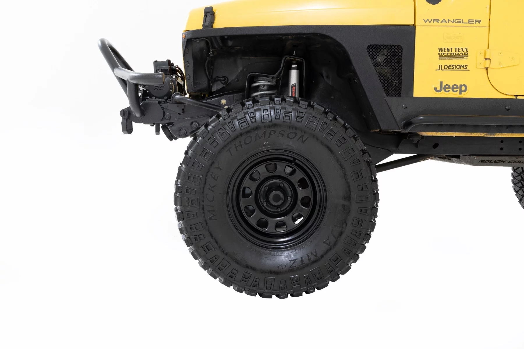 Rough Country Black Steel Wheel