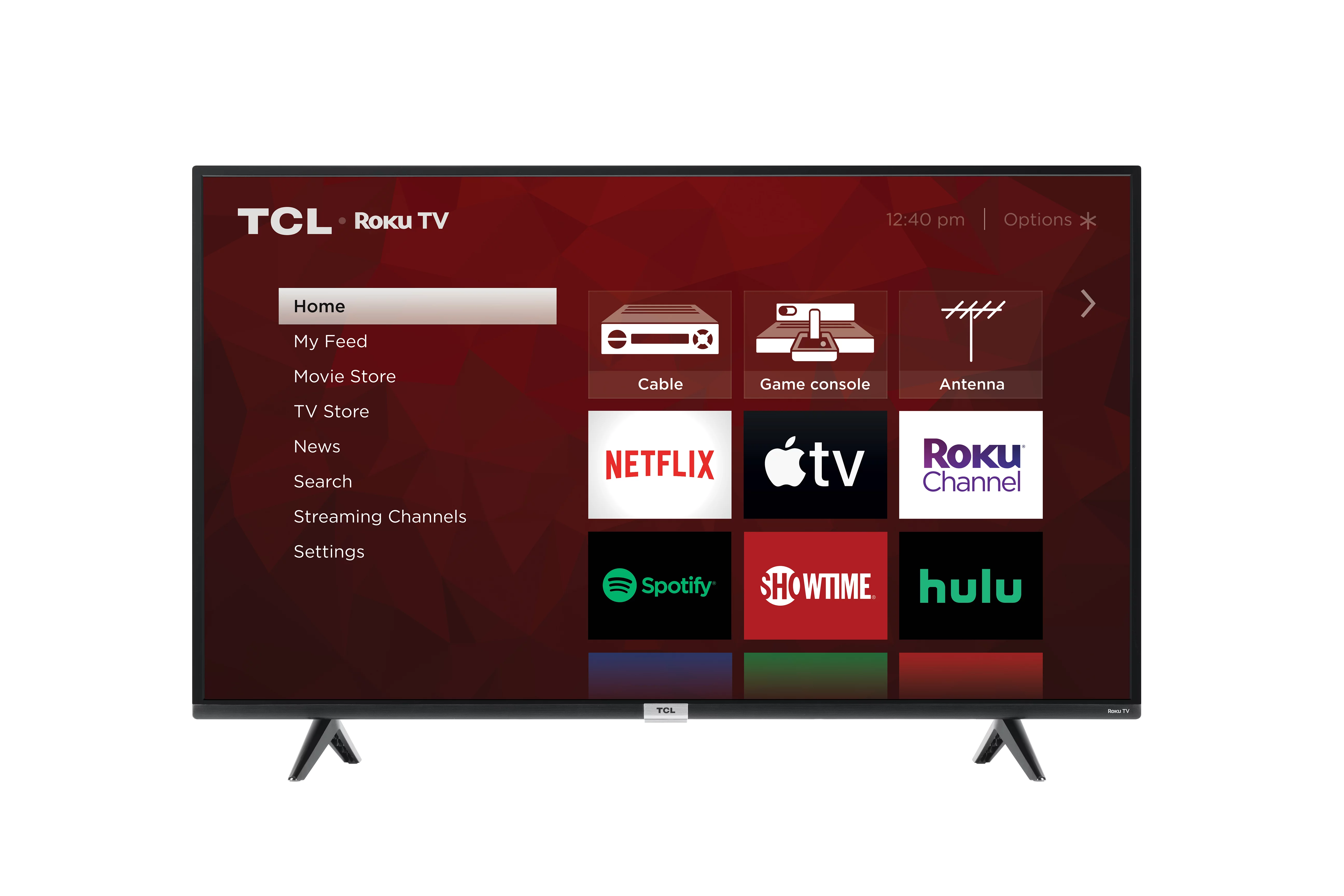 Restored TCL 50 Class 4-Series 4K UHD HDR LED Smart Roku TV 50S435-B (Refurbished)