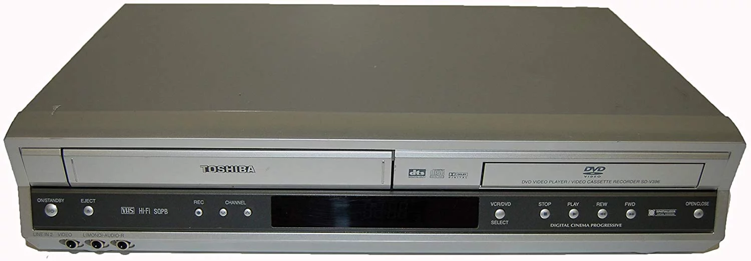 TOSHIBA SD-V396 - DVD Video Player / Video Cassette Recorder Combo Unit VHS (NEW)