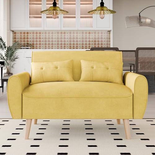 Vongrasig 47" Small Modern Loveseat Sofa